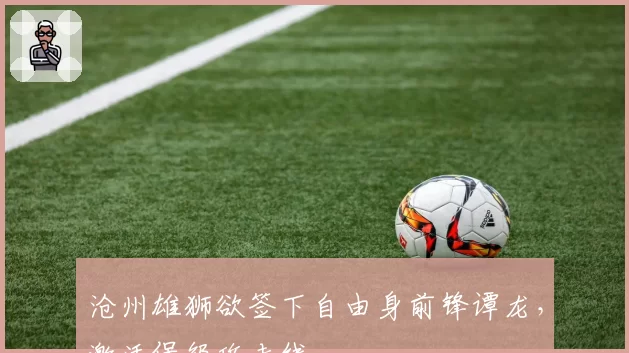沧州雄狮欲签下自由身前锋谭龙，激活保级攻击线